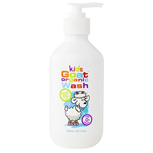 Goat Milk Kids Organic Body Wash: Balance and Moisture for Kids and Babies' Skin, 10.1 Fl oz