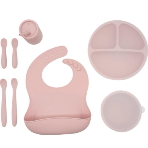 WeeSprout Baby Led Weaning Bundle in pink, mint, or confetti