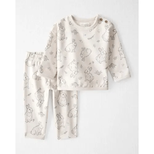 Baby 2-Piece Organic Cotton French Terry Set - Little Planet | Carter's