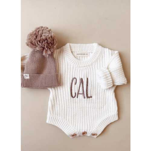 Newborn Baby Outfit Hospital Outfit Baby Shower Gift Set Newborn Personalized Romper Oufit