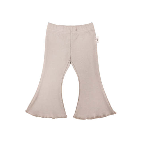 Stretch Cotton Flares - Beige