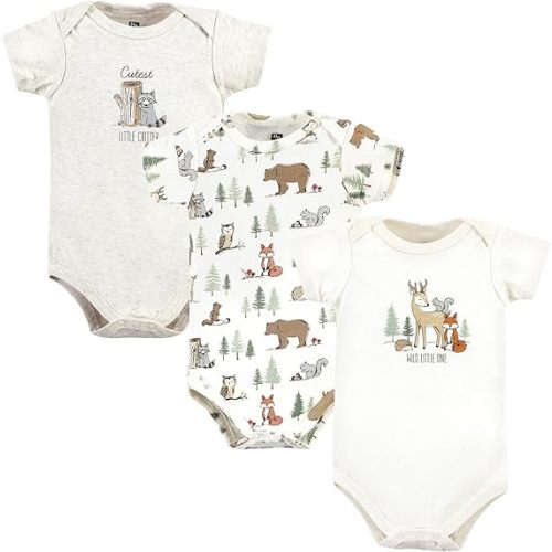 Hudson Baby Baby Cotton Bodysuits