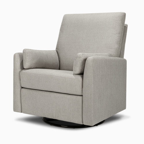 Carter's by daVinci Ethan Swivel Recliner - Performance Grey Linen