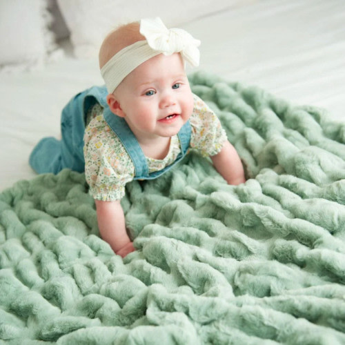 Minky Couture Hugs Mist
