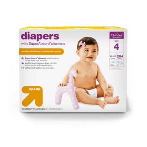 Diapers Pack - Up & Up™ - (select Size And Count)