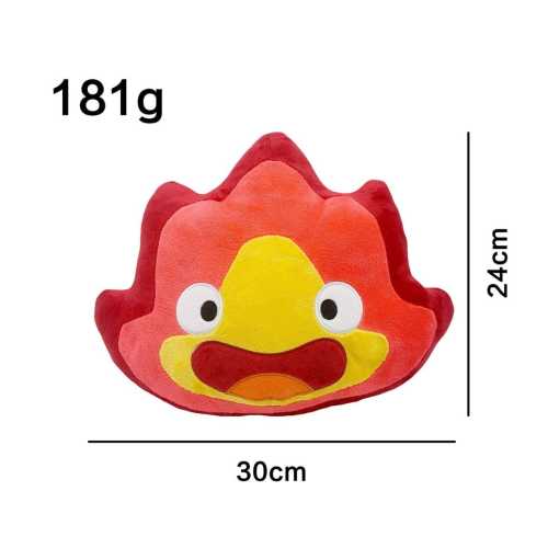 Howl’s Moving Castle – Calcifer Plush Toy 30 x 24cm - Ghibli Store