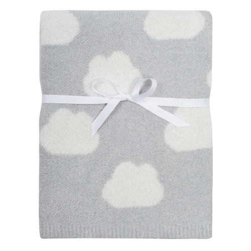 Modern Moments by Gerber Infant Baby Boy or Girl Unisex Soft Cozy Viscose Blanket, Clouds