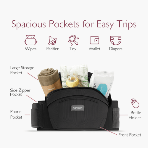Baby Hip Seat Carrier: 3D Belly Protector & EVA Massage Board