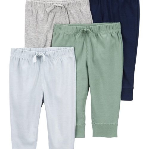 Multi Baby 4-Pack Pull-On Pants | carters.com