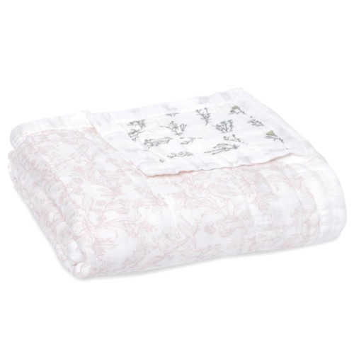Silky Soft Dream Blanket French Floral