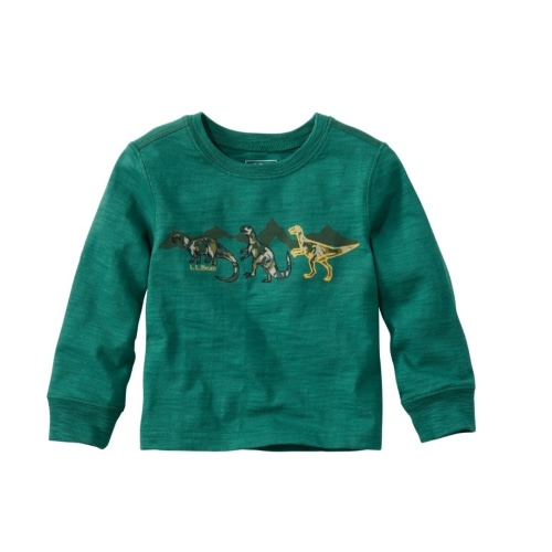 Infants' and Toddlers' Graphic Tee, Long-Sleeve Glow-in-the-Dark