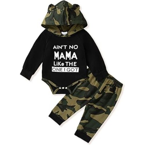 NZRVAWS Newborn Baby Boy Clothes Outfits Infant Stripe Animal Romper Cute Denim Jeans Jumpsuit Overalls 0-18 Months