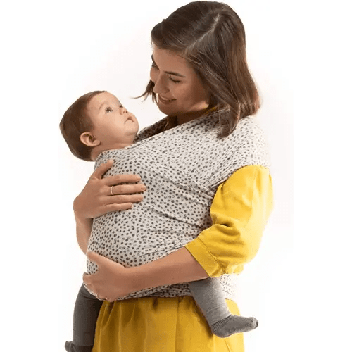 Boba Baby Wrap Carrier Newborn to Toddler - Stretchy Baby Wraps Carrier Hands-Free Baby Carrier Wrap, Carrier Sling, Baby Carrier Newborn to Toddler 7-35lbs (Serenity Cobblestone)