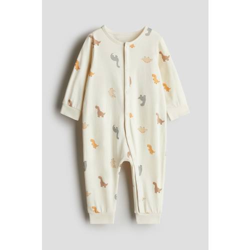 PATTERNED PAJAMA JUMPSUIT