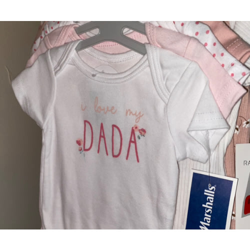 Kyle & Deena Baby Girl 5 pack Bodysuit