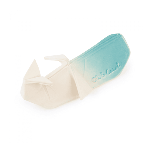 Baby natural bath toy H2Origami Whale - Oli&Carol