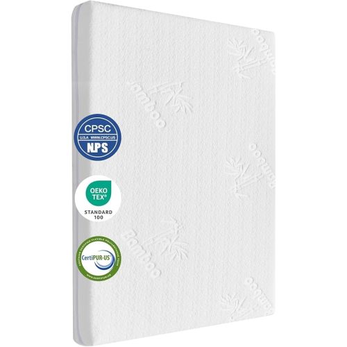 35x20 Bassinet Mattress for ANGELBLISS: 2" Thick Dual Sided Gel Memory Foam Bassinet Mattress Fit for Yamesmile/Bellababy/AMKE/ANGELBLISS Baby Bassinet