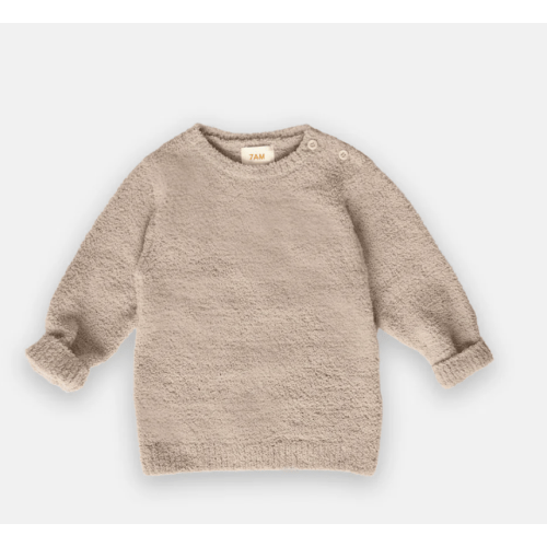 Long Sleeve Top - Fuzzy 3-6 M