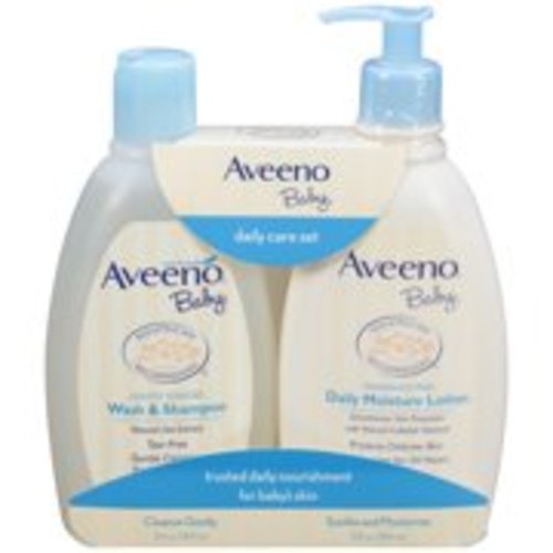 Aveeno Baby Daily Care Set with Natural Oat Extract, 2 Items