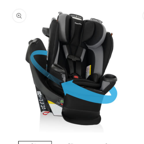 Revolve360 Extend Rotational All-in-One Convertible Car Seat with Quick Clean Cover