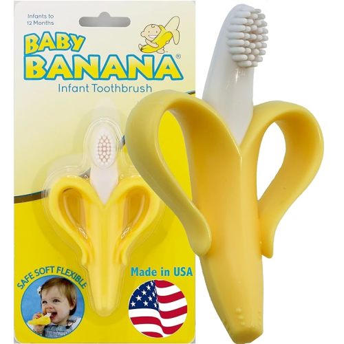 The Original Baby Banana Toothbrush Training Teether Toy