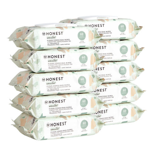 Unscented Plant-based* Clean Conscious™ Baby Wipes