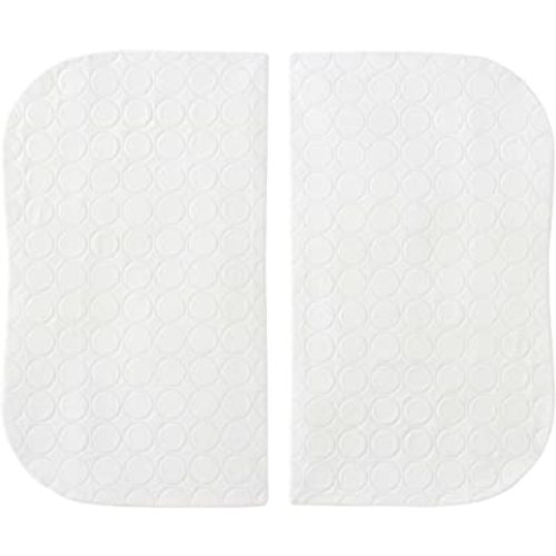 HALO Bassinest Twin Sleeper Waterproof Mattress Pads - 2-Pack, White
