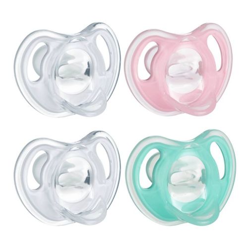 Tommee Tippee Ultra-light 4pk Silicone Baby Pacifier