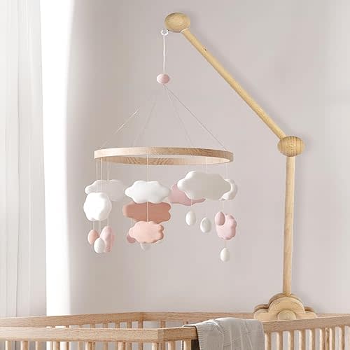 Mobile Hanger for crib (Log color)