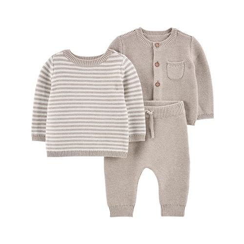 Simple Joys by Carter's unisex-baby 3-piece Sweater Set