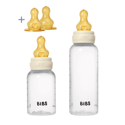 Baby BPA-Free PP Bottle Grow and Flow set 5oz/9oz Latex - Ivory