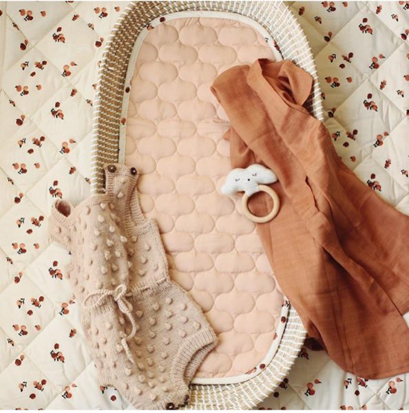 Mabel & Fox - Seagrass Baby Changing Basket