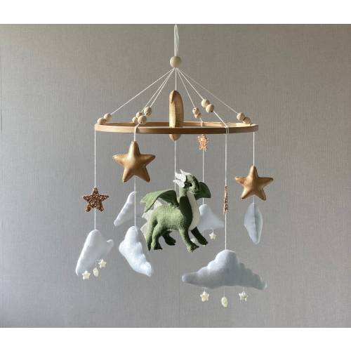 Felt Mobile, Golden Moon and Stars