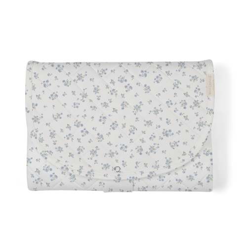Organic Portable Changing Mat - Mini Roses