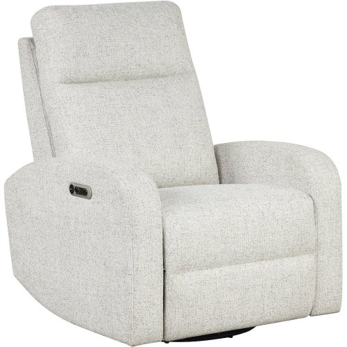 Parker Living - Power Swivel Glider Recliner in Natural Beauty Quartz