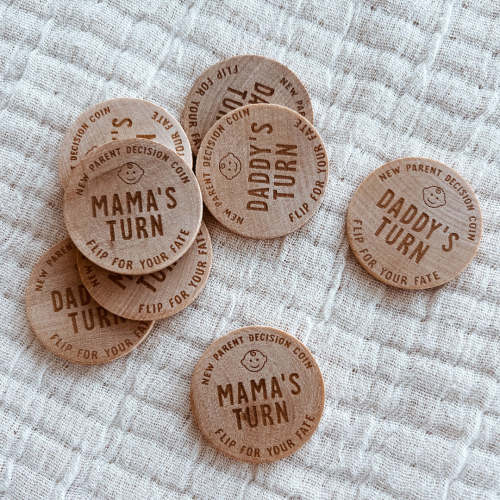 New Parent Decision Coin | Double Sided