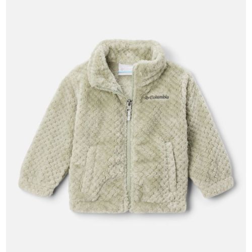Columbia Girls’ Infant Fire Side Sherpa Jacket, Safari/3-6 months