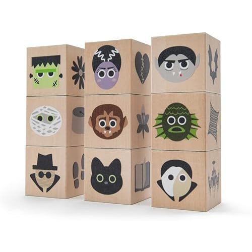 Uncle Goose Creature Feature Blocks - Made in The USA