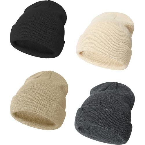 ENBAOHUI Baby Beanie Hat Newborn Winter Warm Knit Hat Kids Soft Beanie Cap Boys Girls Winter Warm Knit Hat