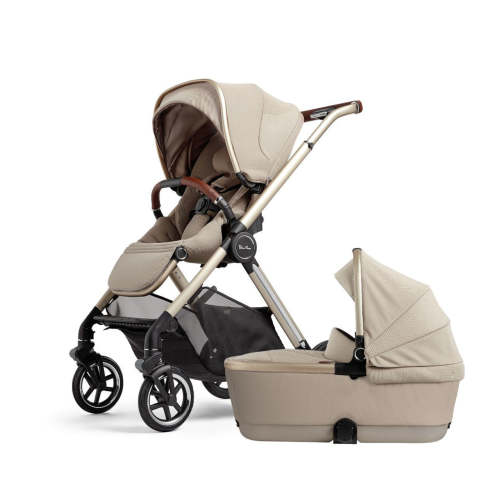 Silver Cross Reef 2 Stroller + Folding Bassinet