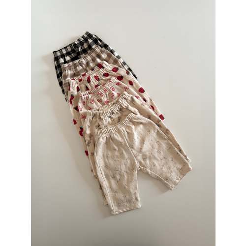 Baby/Toddler Aosta S25 Printed  Basic Pull On Pants (3m-5y)- 6 Colors