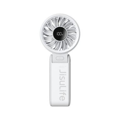 JISULIFE 3600mAh Portable Life 7 Foldable Pocket Fan Gray
