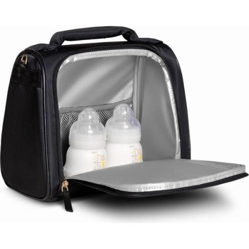 Insulated Bottle Bag, Black - JuJuBe | Maisonette