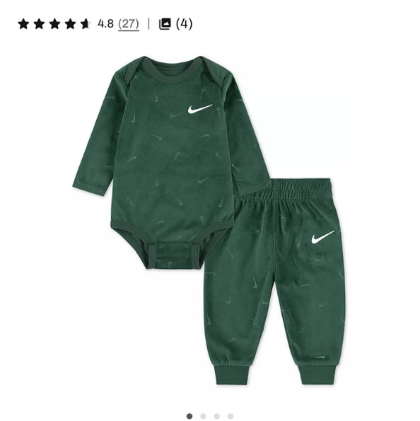 Nike Infant Girls' Essentials Bodysuit & Pants Set | Dick's Sporting Goods