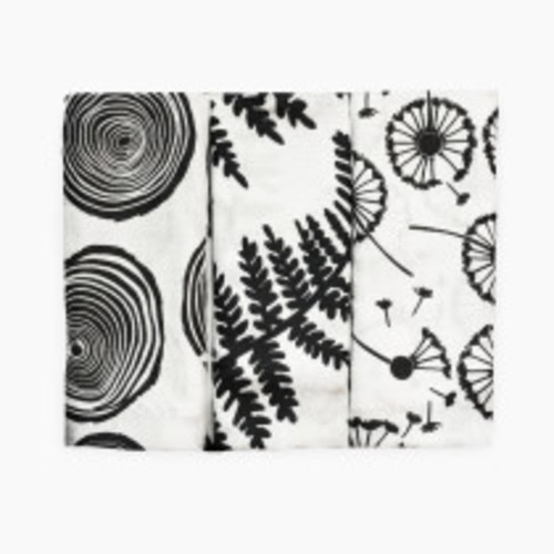 Etta Loves Sensory Muslin 3-pack - Plant