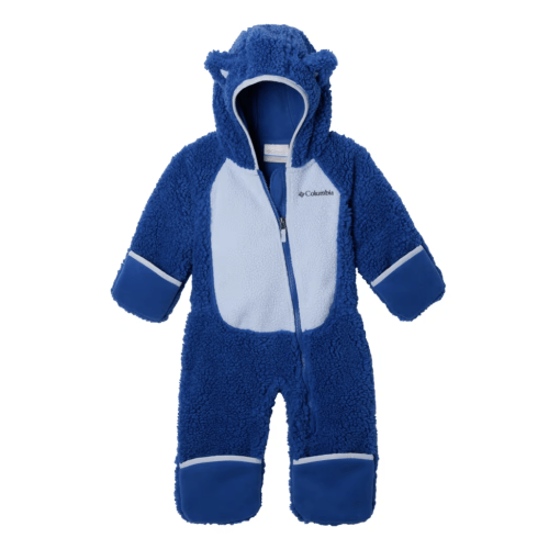 BLUE Columbia Foxy Baby Sherpa Bunting for Babies