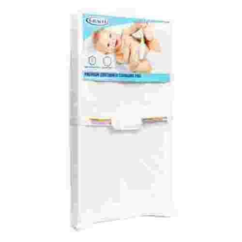 Graco PEVA Contoured Water-Resistant Diaper Changing Pad, 1 piece