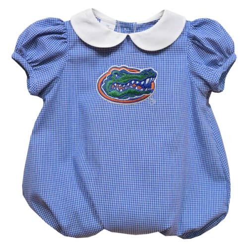 Girls Infant Vive La Fete  Royal Florida Gators Puffy Bubble Dress