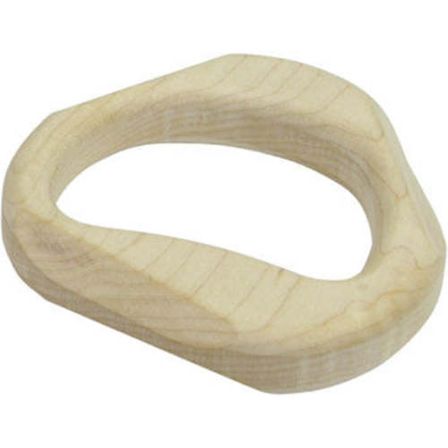 Natural Wood Teether – Through the Moongate and Over the Moon Toys