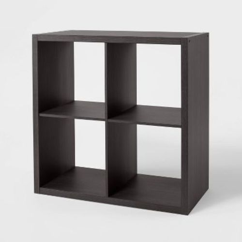 4 Cube Organizer White - Brightroom™: Decorative Bookshelf, Cubby Storage, Mdf & Particle Board, 13" Compatible
